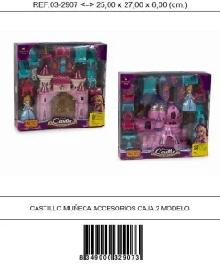 coffret château princesses + accessoires