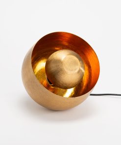 Lampe de table SAMUEL dorée – Petit modèle en métal
