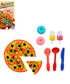 Alternative view of CARTE DINETTE PIZZA 13 PIECES Dînette Cuisine Pizza Set