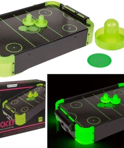 Alternative view of BOITE Air hockey de table, fluorescent dans le noir