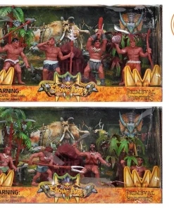Alternative view of boite figurines guerriers X 4