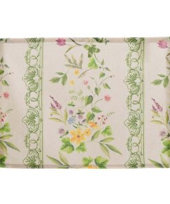 Set De Table En Coton à Volant 33×45 CM Collection Fleurs Sauvages