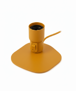 Alternative view of Pied de Lampe MAKIA jaune – Design Minimaliste et Coloré