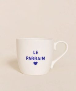 Alternative view of LE MUG LE PARRAIN – BLEU