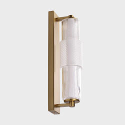 Applique murale MOJO LED en verre cylindrique – Design Art Déco – 13W dimmable – Image 3