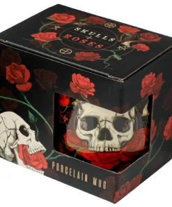 Mug en Porcelaine Skulls & Roses – Crâne