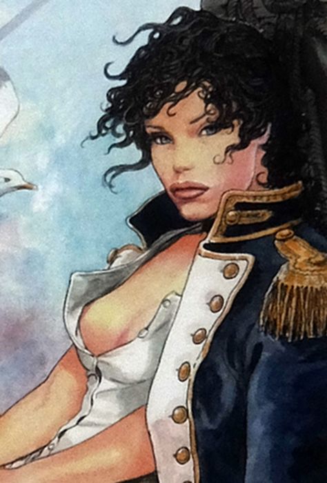 Milo Manara – « Molly » – Epreuve d’artiste signée – Image 6