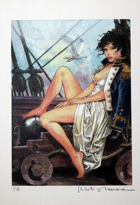 Milo Manara – « Molly » – Epreuve d’artiste signée – Image 7