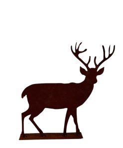 Cerf En Fer Forgé 30xH31x5 CM