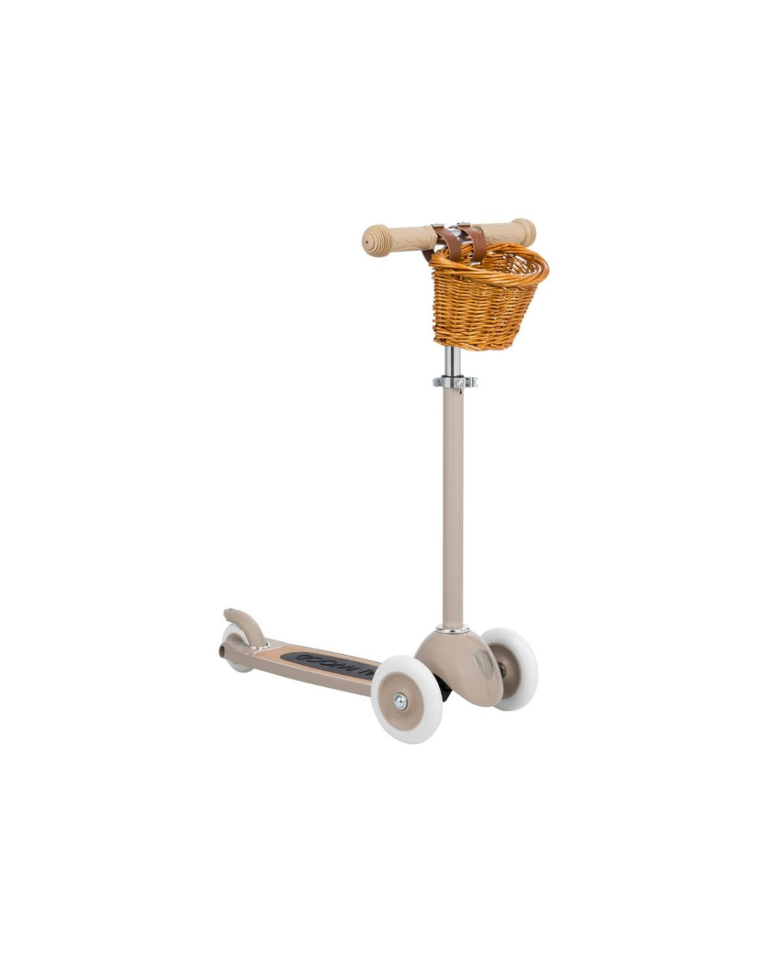 TROTTINETTE BEIGE – 3 ROUES – Image 2