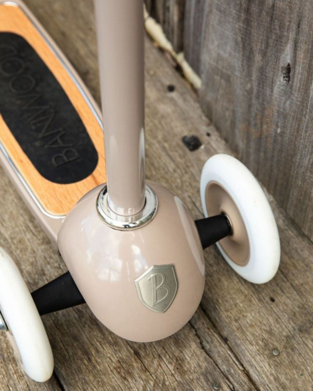 TROTTINETTE BEIGE – 3 ROUES – Image 4