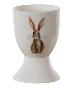 Alternative view of Coquetier Couleur Crème En Porcelaine 4×6 CM Collection Lapin