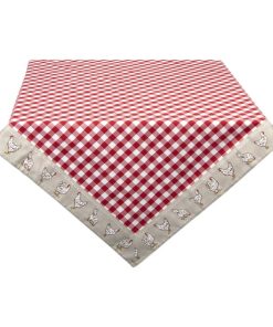 Alternative view of Nappe 150×250 CM Collection Petite Poule Rouge