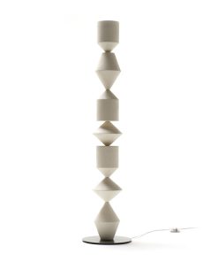 Alternative view of Lampadaire Costantina – Ivoire