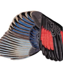 Alternative view of Tapis FEATHERS – 200/133 cm – Laine & Soie