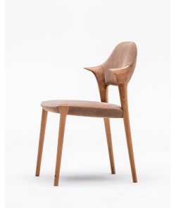Chaise Kunst – Chêne & cuir sorensen