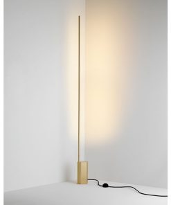 Lampadaire Link – Laiton satiné