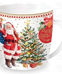Coffret Mug En Porcelaine Collection Histoire De Noël 35 CL