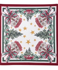 Alternative view of Serviette En Tissu 40×40 CM Collection Un Noël En Italie