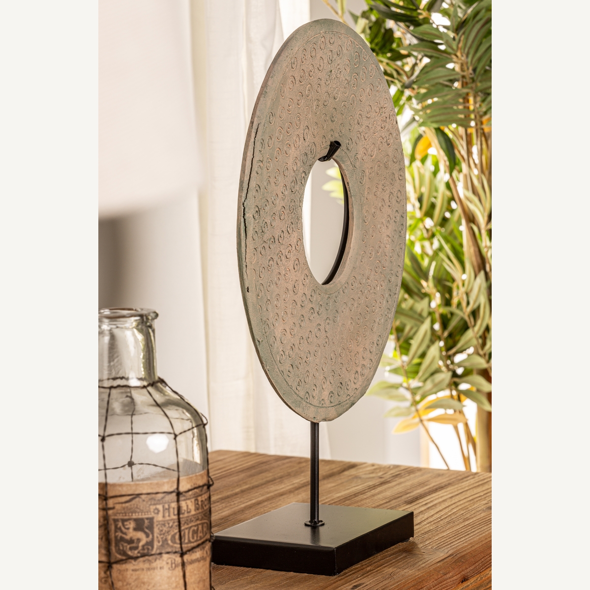 Figure décorative gris décapé Vical Home – Image 6