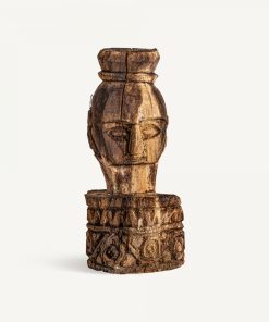 Statue ethnique bois de teck Vical Home 28cm