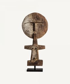 Alternative view of Figure ethnique bois tropical 52cm Vical Home