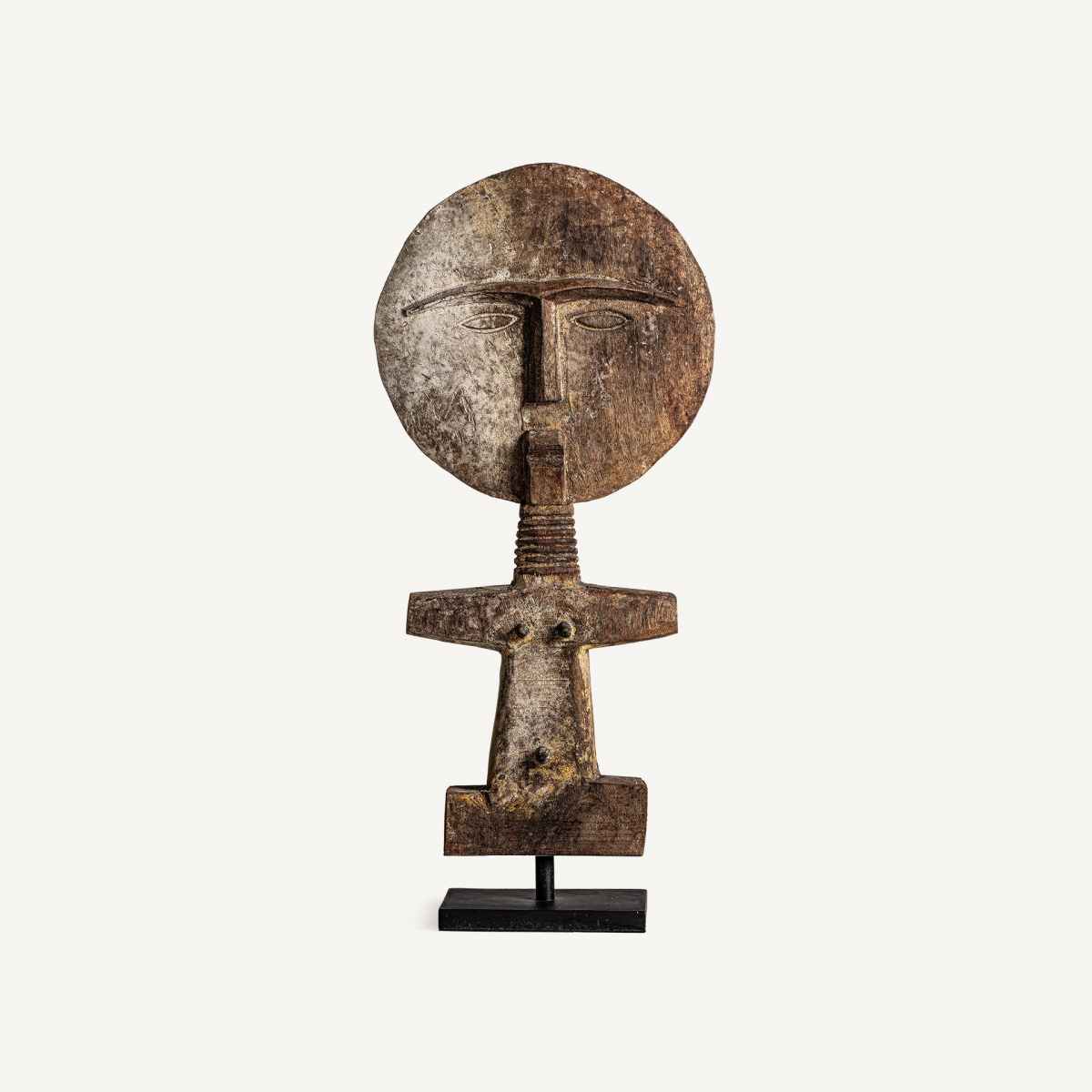 Figure ethnique bois tropical 52cm Vical Home – Image 2