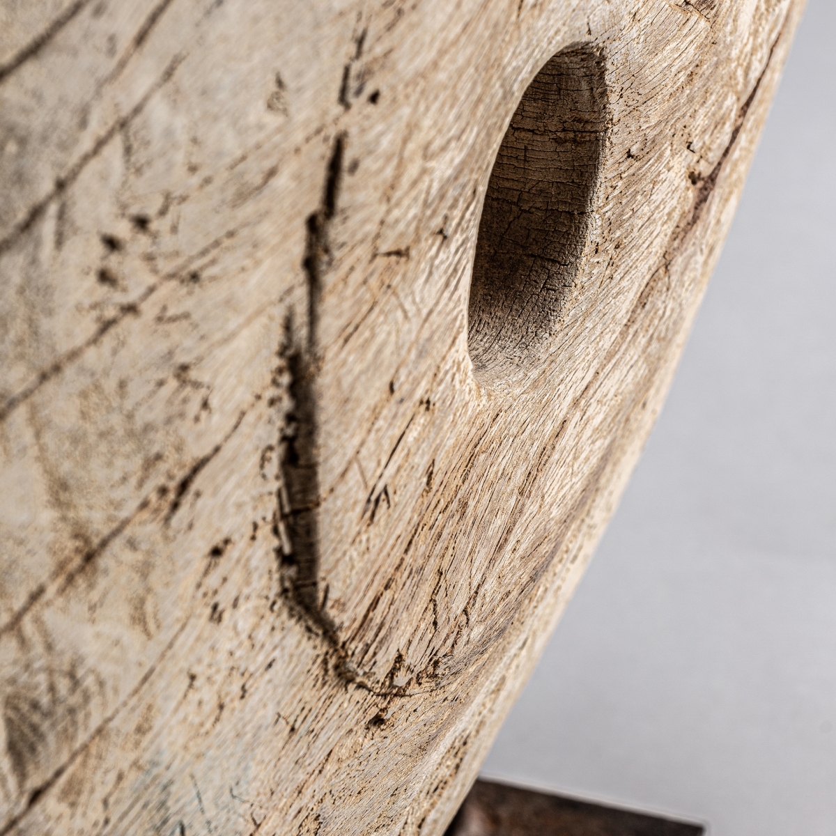 Disque sur pied bois Vical home – Image 3