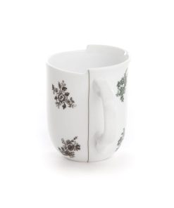 Mug hybride Fedora en porcelaine par CTRLZACK x Seletti