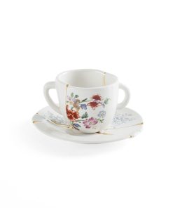Tasse à café Kintsugi 1 en porcelaine par Marcantonio x Seletti