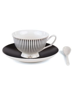 Alternative view of Tasse à thé avec petite cuillère Minerva Guiltless en porcelaine par Tarin x Seletti