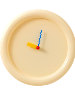 Alternative view of Horloge murale design Bauhaus au design minimaliste