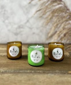Bougie BoTel – contenant upcycling