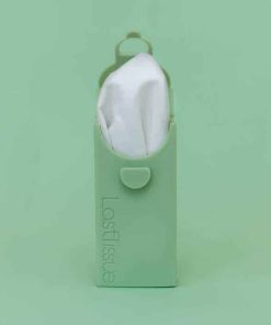 Alternative view of Mouchoirs avec pochette Vert – Lasttissue