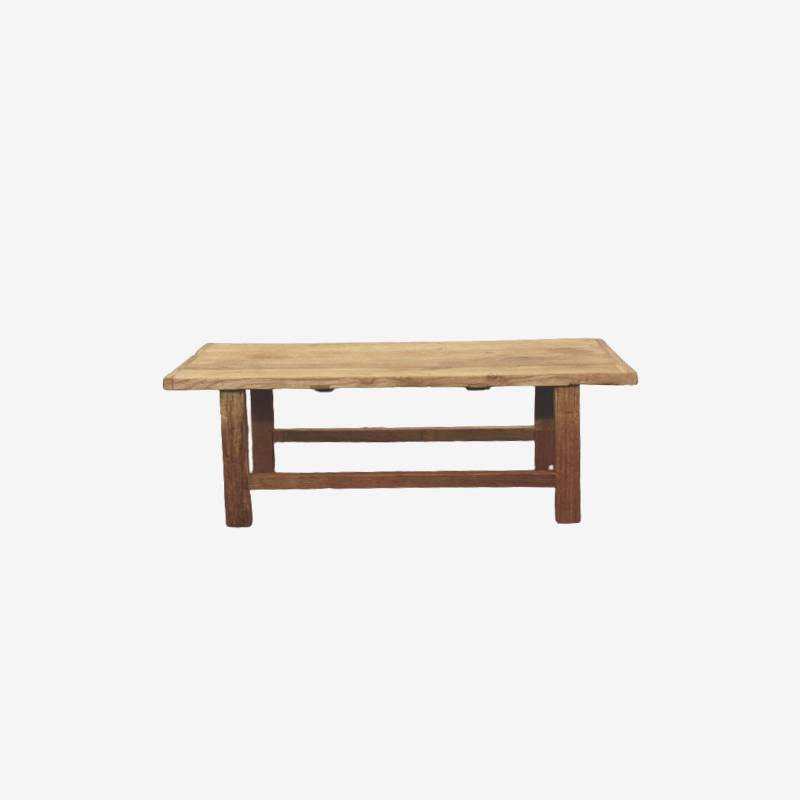 Table basse en orme ancien – 120×60 – Image 6