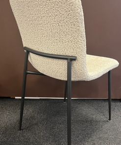 Chaise Alice bouclée Beige