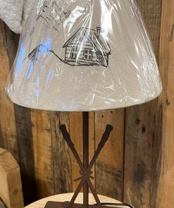 Alternative view of Lampe de chevet bâtons